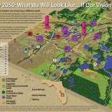 I created this illustration to show what Polk County, Florida will look like in 2050 if a cooperative vision is realized by regional leaders and residents. I created this illustration to show what Polk County, Florida will look like in 2050 if a cooperative vision is realized by regional leaders and residents.