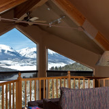 Master bedroom with a view Master bedroom with a view