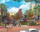 downtown redevelopment proposal, Millville, NJ - WRT