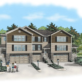 Pen and Ink with Digital Color. Apt. Complex. Pre-construction marketing Pen and Ink with Digital Color. Apt. Complex. Pre-construction marketing