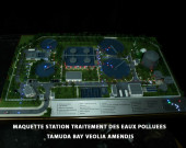 MAQUETTE-STATION-TRAITEMENT-DES-EAUX-POLLUEES-TAMUDA-BAY-VEOLIA-AMENDIS