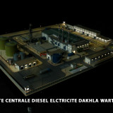 MAQUETTE-CENTRALE-DIESEL-ELCTRICITE-DAKHLA-WARTSILA-ONE MAQUETTE-CENTRALE-DIESEL-ELCTRICITE-DAKHLA-WARTSILA-ONE