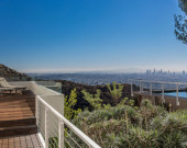 Astral House by architect Brent Saville, with views across the L.A. basin.